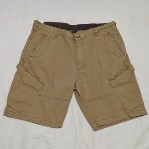 Woolrich Khaki Cargo Shorts